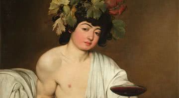 Baco, por Caravaggio - Wikimedia Commons