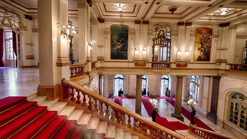 Fotografia do interior do Theatro Municipal de São Paulo - Divulgação/ Theatro Municipal/ Ricardo Kleine