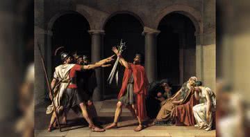 O Juramento dos Horácios, de Jacques-Louis David - Domínio Público/ Creative Commons/ Wikimedia Commons