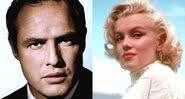 Respectivamente o ator Marlon Brando e a atriz Marilyn Monroe - Creative Commons