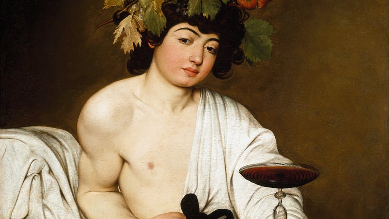 O Jovem Baco (Deus do vinho), por Caravaggio - Getty Images