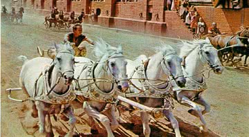 Cena de corrida em Ben-Hur - Divulgação