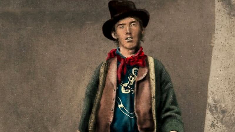 Billy the Kid em imagem colorizada - Divulgação