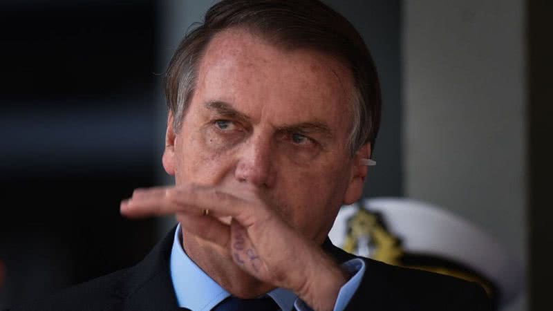 Retrato do presidente Jair Bolsonaro - Getty Images