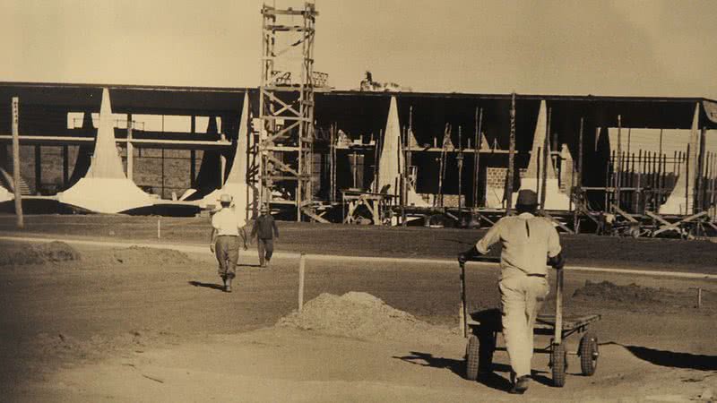 Construção do Palácio da Alvorada - Arquivo Público