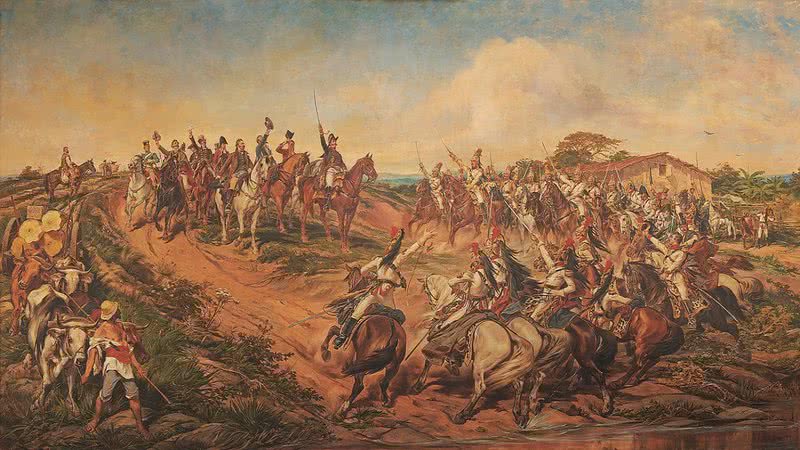 Independência ou Morte, de Pedro Américo - Coleção Museu Paulista/Wikimedia Commons