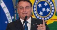 Jair Bolsonaro durante evento oficial em 2020 - Getty Images