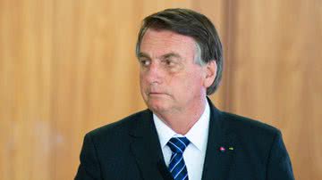 Jair Bolsonaro em evento, em Brasilia - Getty Images