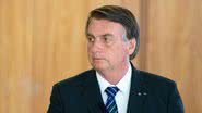 Jair Bolsonaro em evento, em Brasilia - Getty Images