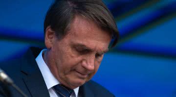 Bolsonaro em sua cerimônia de filiação (2021) - Getty Images