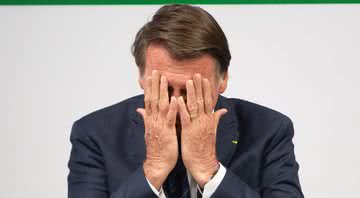 Jair Bolsonaro em cerimônia (2021) - Getty Images