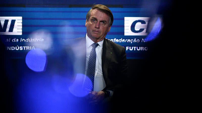 Bolsonaro, atual presidente do Brasil, em reunião na CNI - Getty Images