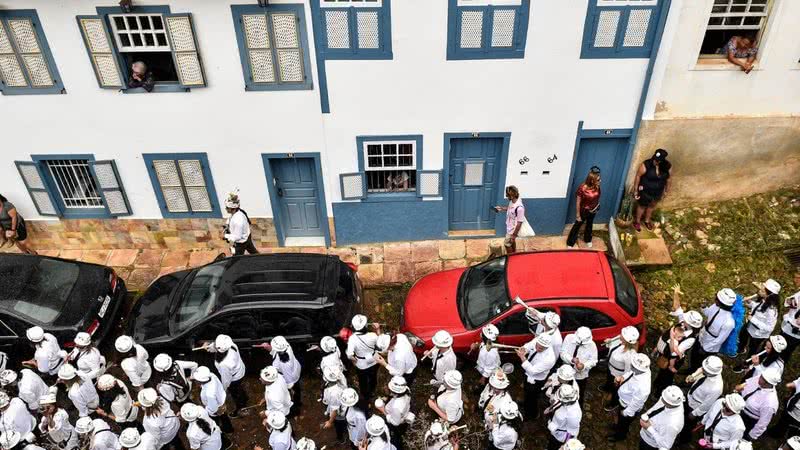 Carnaval de 2020, em Ouro Preto - Getty Images