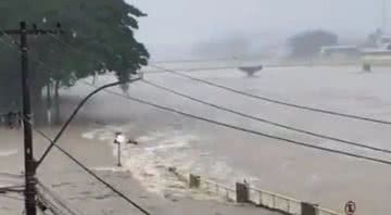 Estragos causados pela chuva na Bahia - Divulgação/Twitter/@_GlobalCrisis_