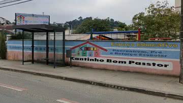 Fachada do Cantinho Bom Pastor, creche atacada na manhã da última quarta-feira, 5 - Reprodução / Google Street View