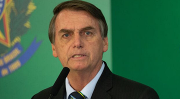 Bolsonaro no Palácio do Itamaraty - Getty Images