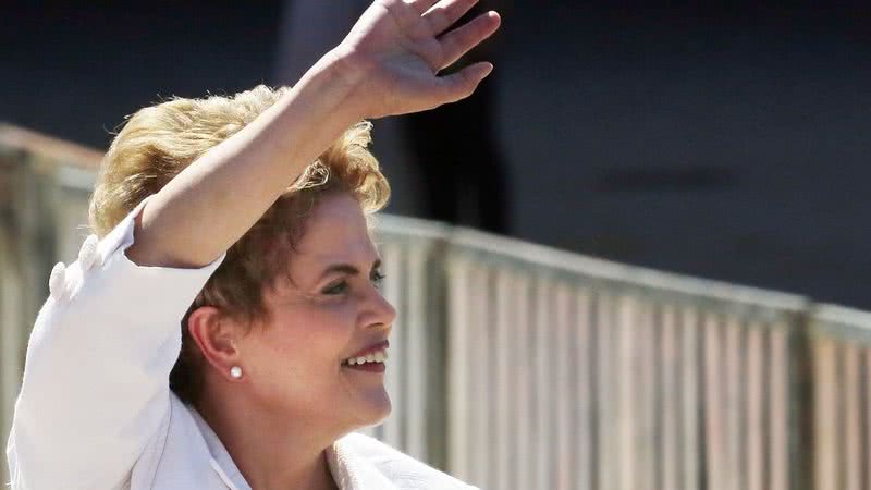 Dilma Rousseff, em 2016 - Getty Images