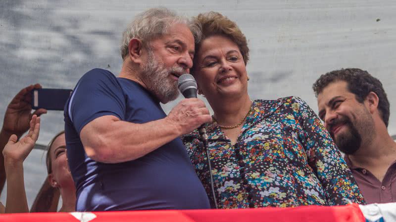 Lula e Dilma Rousseff juntos em 2018 - Getty Images