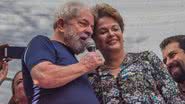 O recém-eleito presidente, Luiz Inácio Lula da Silva, e a ex-presidente Dilma Rousseff - Getty Images