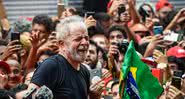 Ex-presidente Lula no Sindicato dos Metalúrgicos do ABC (2019) - Getty Images