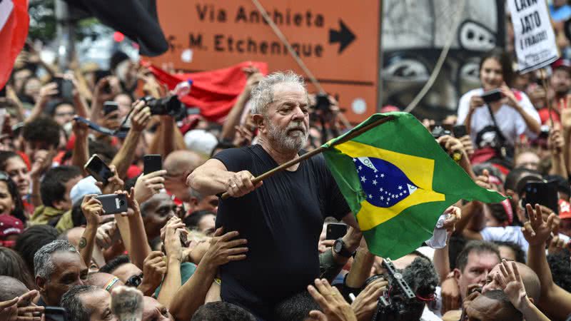 Lula no Sindicato dos Metalúrgicos do ABC (2019) - Getty Images