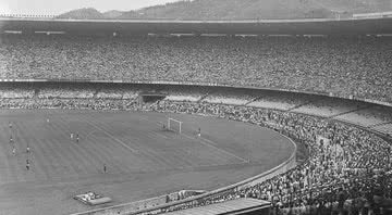 O Estádio do Maracanã antes da Copa do Mundo de 1950 - Domínio público/ Acervo Arquivo Nacional