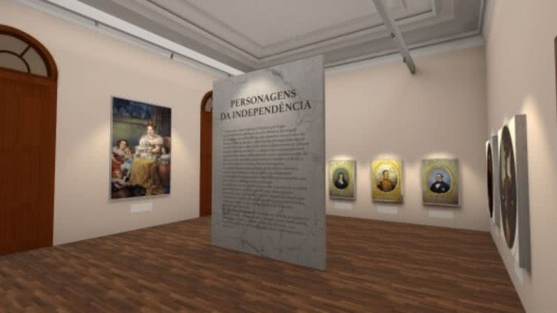 Imagem disponível no site Museu do Ipiranga Virtual - Divulgação/Museu do Ipiranga