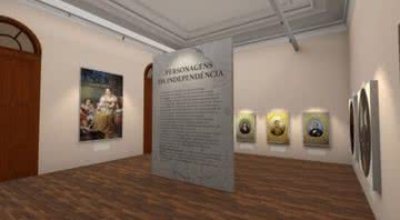 Imagem disponível no site Museu do Ipiranga Virtual - Divulgação/Museu do Ipiranga