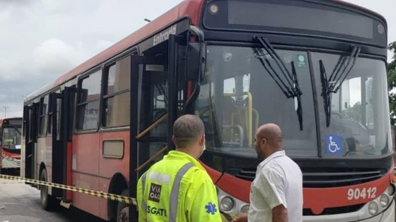 Ônibus onde o crime aconteceu - Divulgação/ Danilo Girundi/ TV Globo