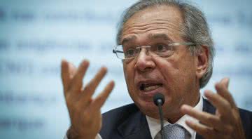 Paulo Guedes, ministro da Economia, em 2020 - Getty Images