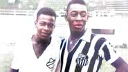 Fotografia de Pelé e Zoca juntos no Santos - Divulgação / Terceiro Tempo