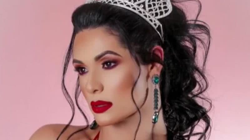 Rayka Vieira é a primeira mulher trans no Miss Brasil - Divulgação/Youtube