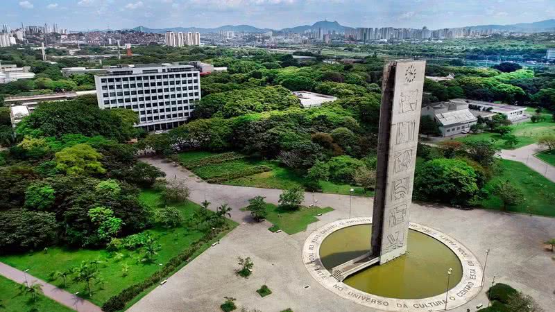 Imagem aérea da USP - Divulgação / USP