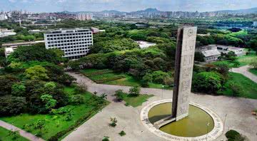 Imagem aérea da USP - Divulgação / USP