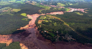 Brumadinho após o rompimento da barragem - Divulgação