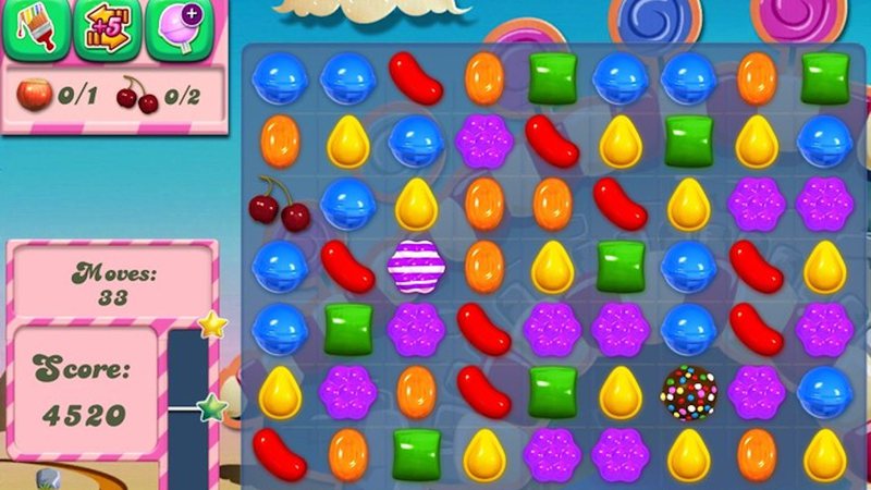 O jogo Candy Crush - Divulgação