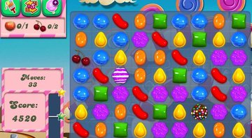 O jogo Candy Crush - Divulgação