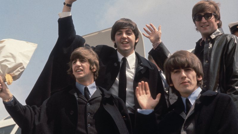 Os Beatles em julho de 1964 - Getty Images