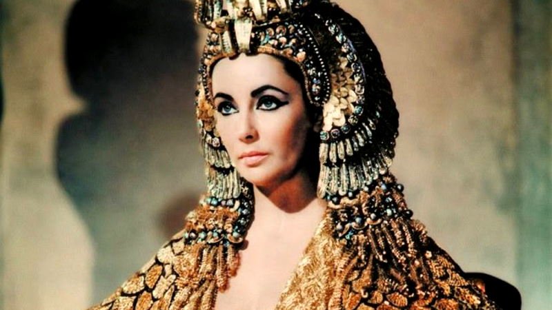 Elizabeth Taylor como Cleópatra - Divulgação