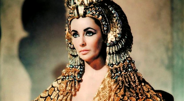 Elizabeth Taylor como Cleópatra - Divulgação/20th Century Fox