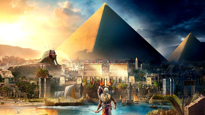 Cena do jogo Assassin's Creed Origins - Divulgação