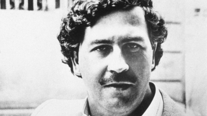 Pablo Escobar, em 1983 - Getty Images