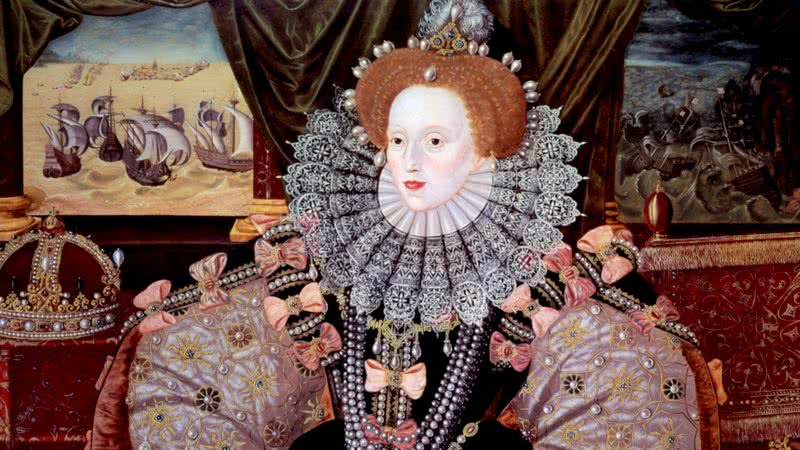 A rainha Elizabeth I em uma de suas pinturas mais famosas - Getty Images