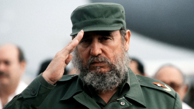 Fidel Castro, em 1988 - Getty Images