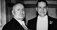 Benito Mussolini e o Conde Ciano - Getty Images