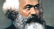 O comunista Karl Marx em retrato fotográfico colorido - Getty Images