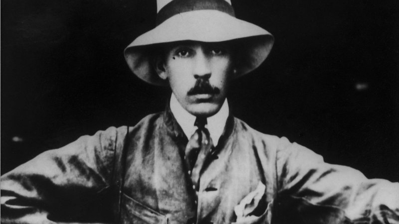 Santos Dumont, em 1906 - Getty Images