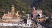 A cidade de Rishikesh é um famoso ponto turístico da Índia - Wikimedia Commons