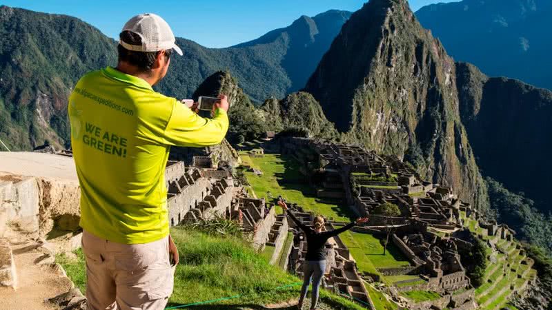 Turistas em Machu Picchu - Getty Images