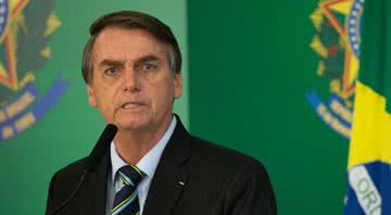 Bolsonaro no Palácio do Itamaraty, 28 de fevereiro de 2019 - Getty Images